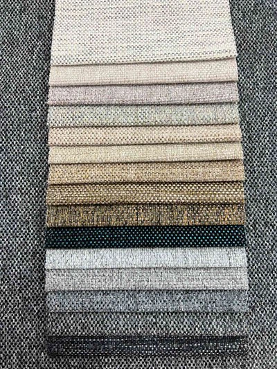 Gewebter Stoff in Leinenoptik